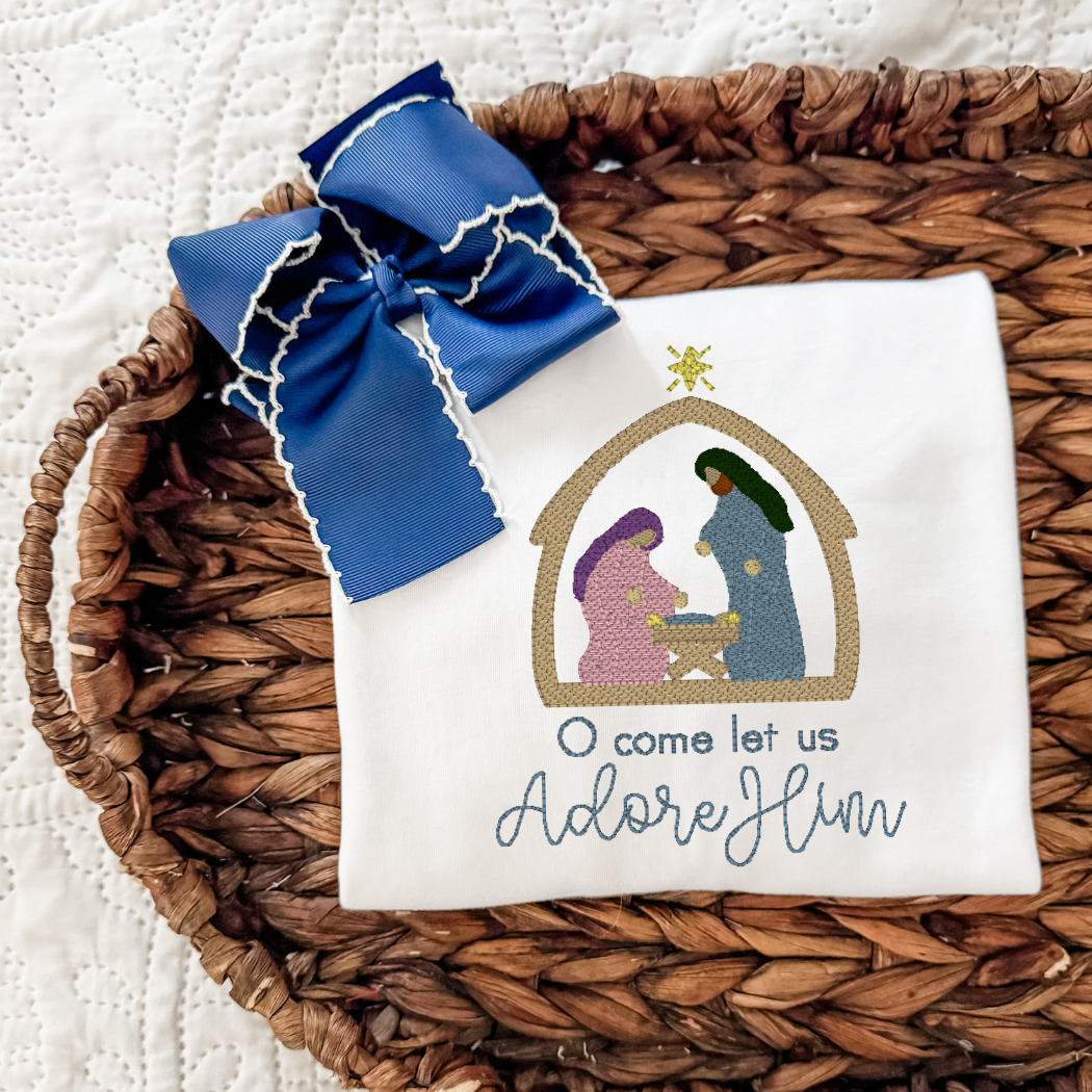 O Come Let Us Adore Him Shirt