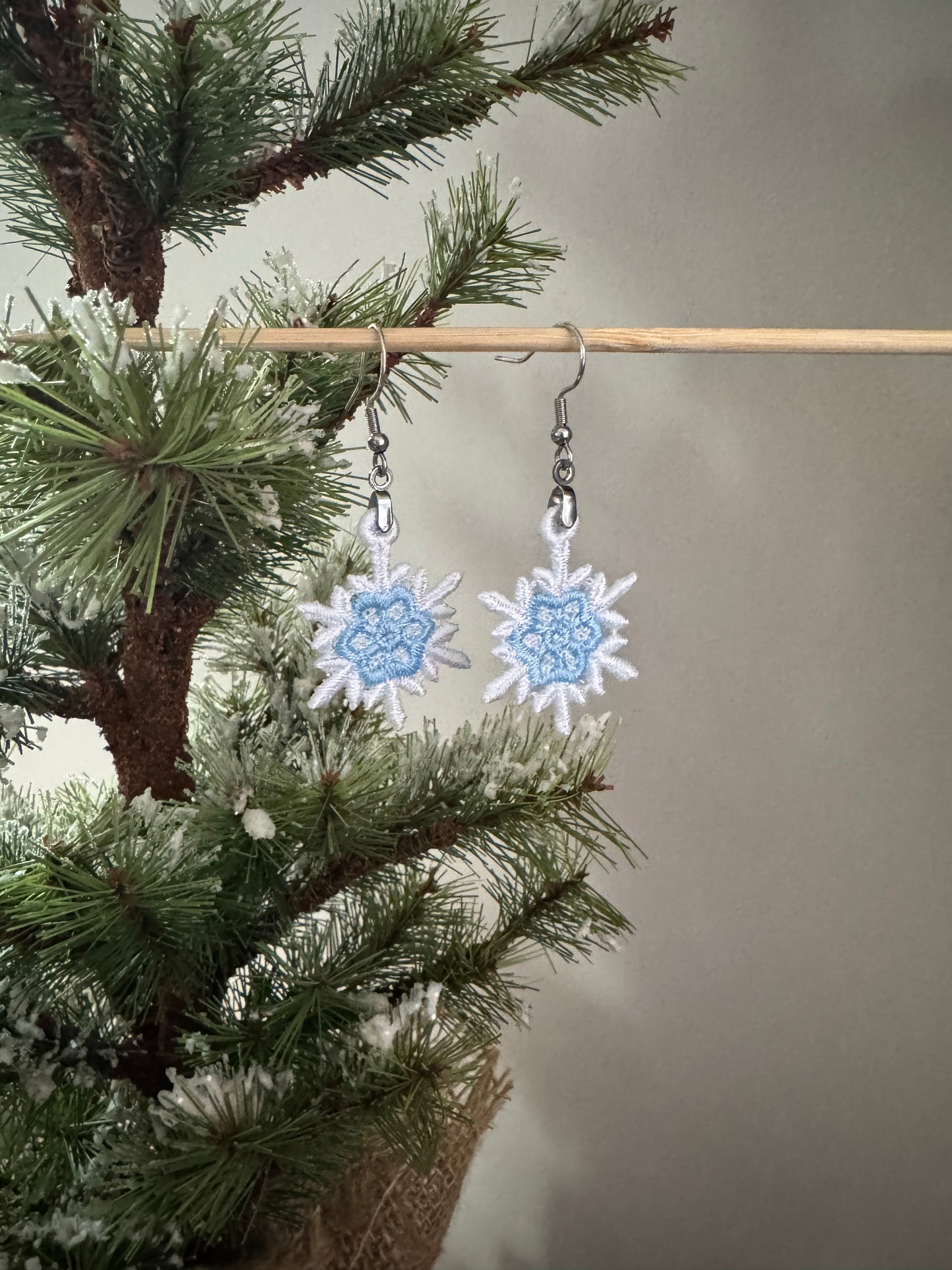Christmas Tree Cake Earrings and Other Christmas Designs!