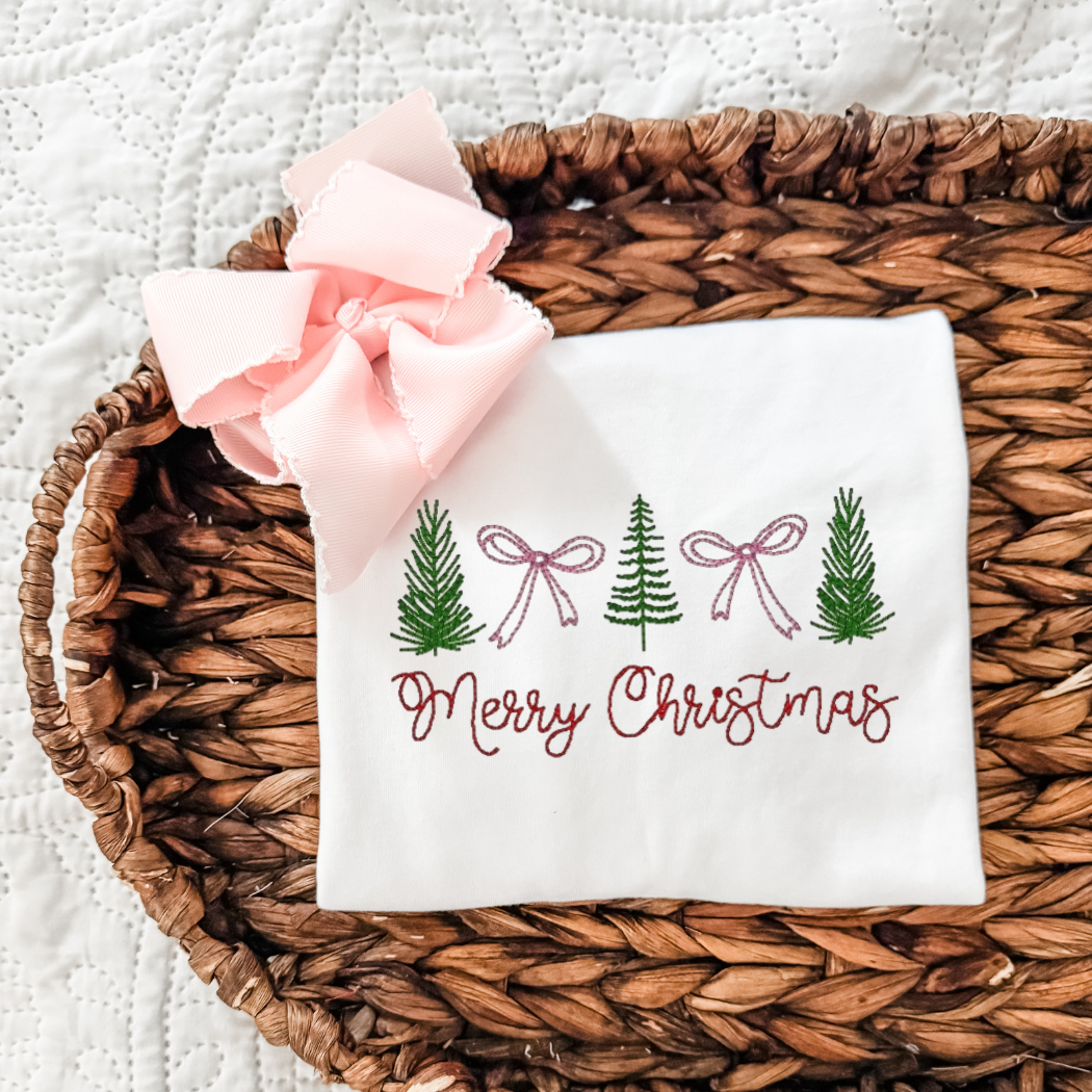 Christmas Coquette Trees Shirt