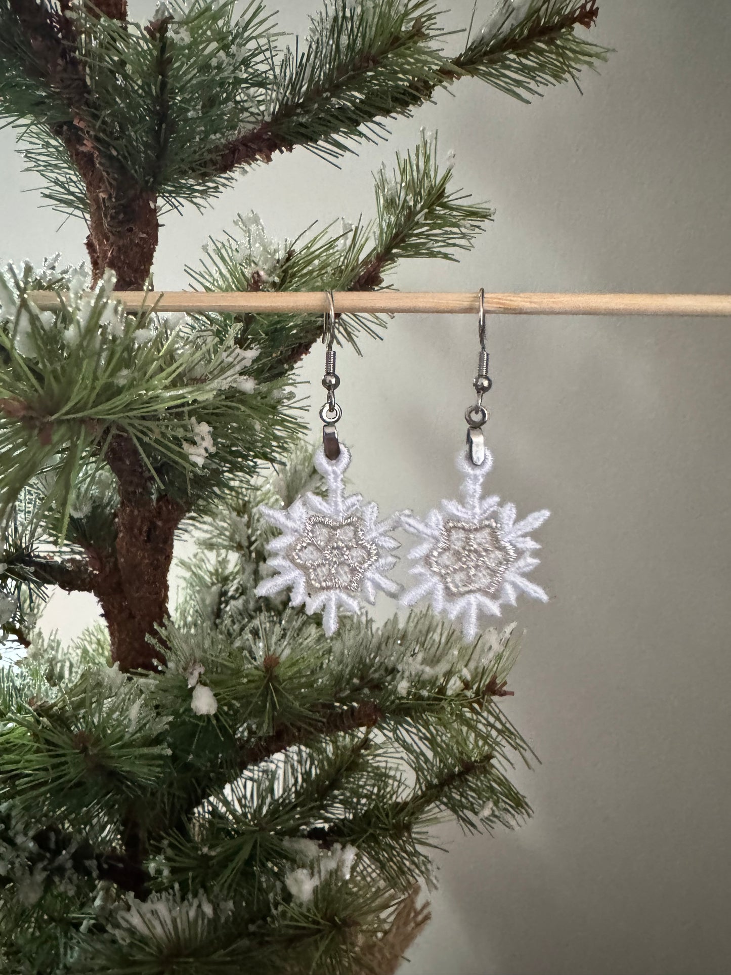 Christmas Tree Cake Earrings and Other Christmas Designs!