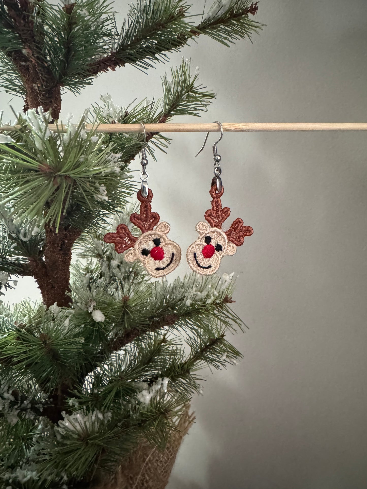 Christmas Tree Cake Earrings and Other Christmas Designs!