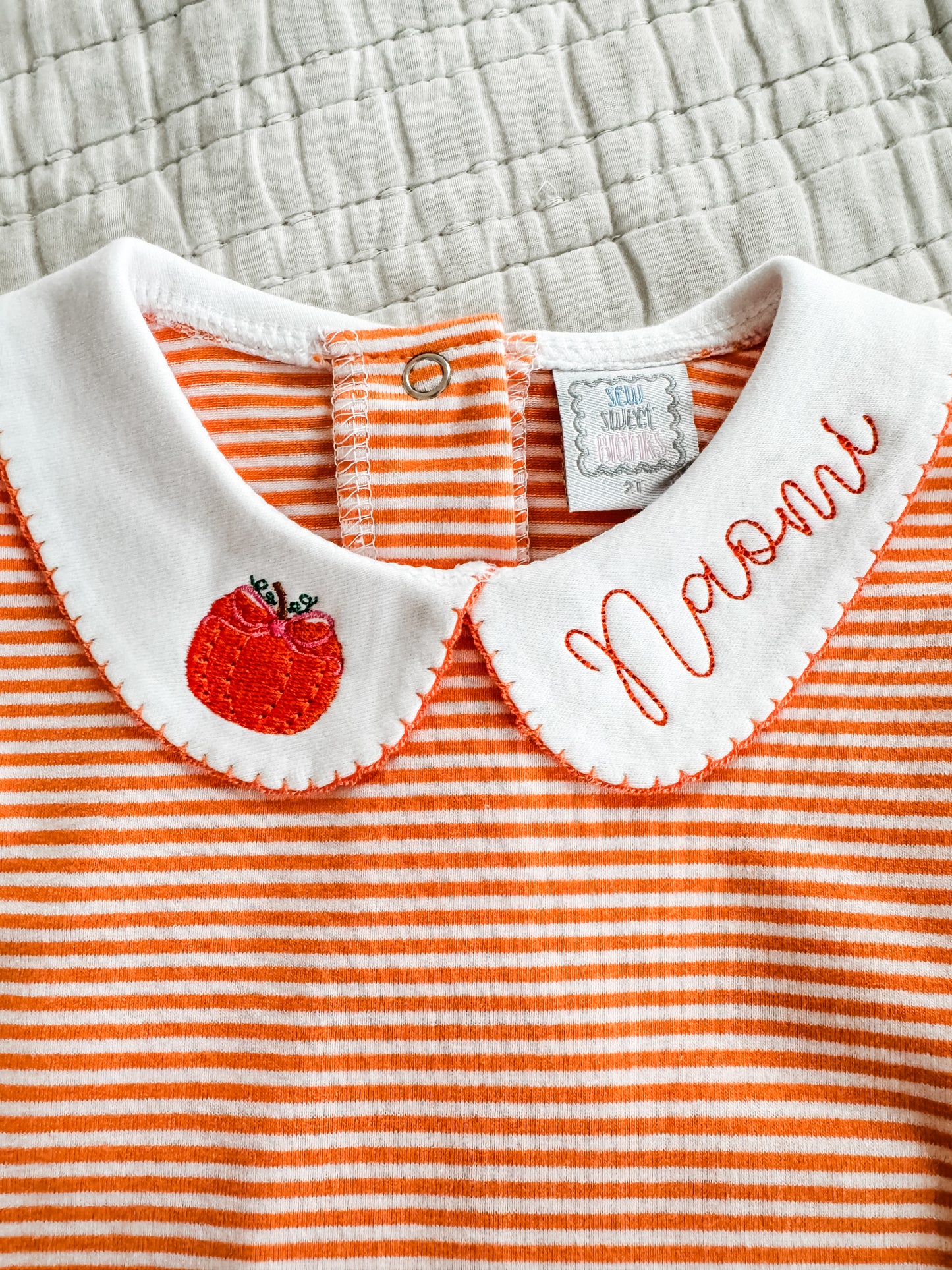 Pumpkin Collar Dress