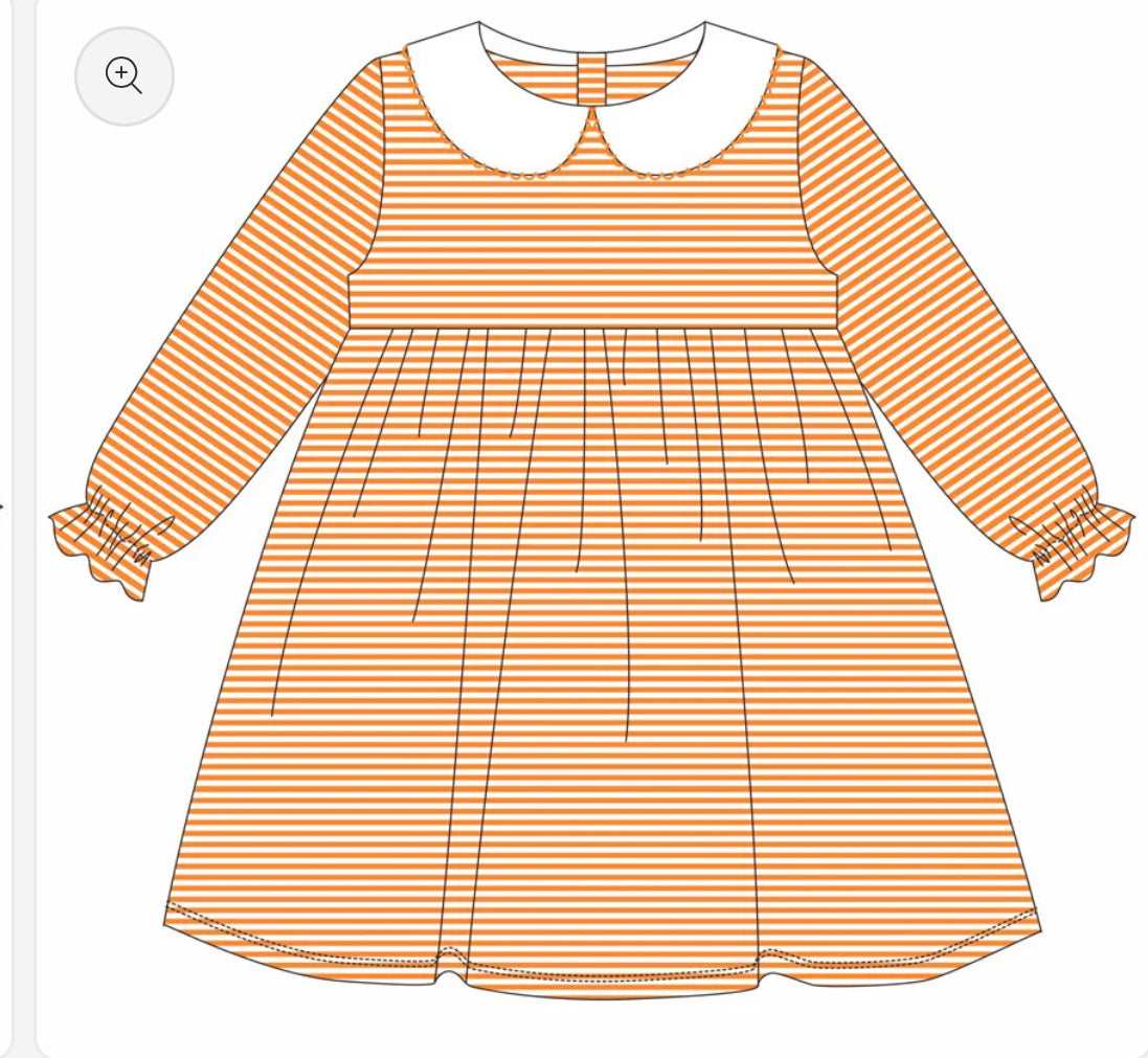 Pumpkin Collar Dress