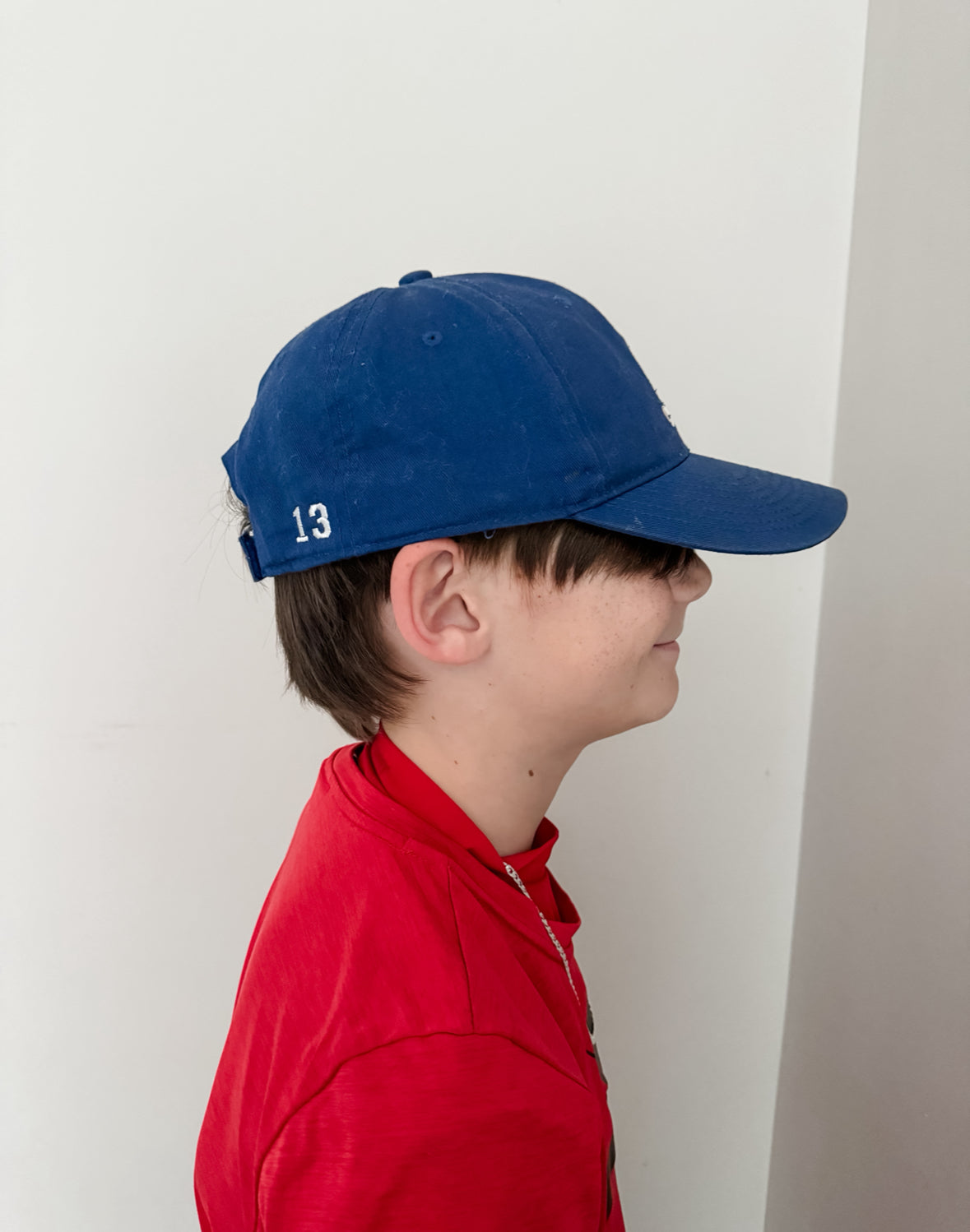 Custom Player Number Hat Stitching