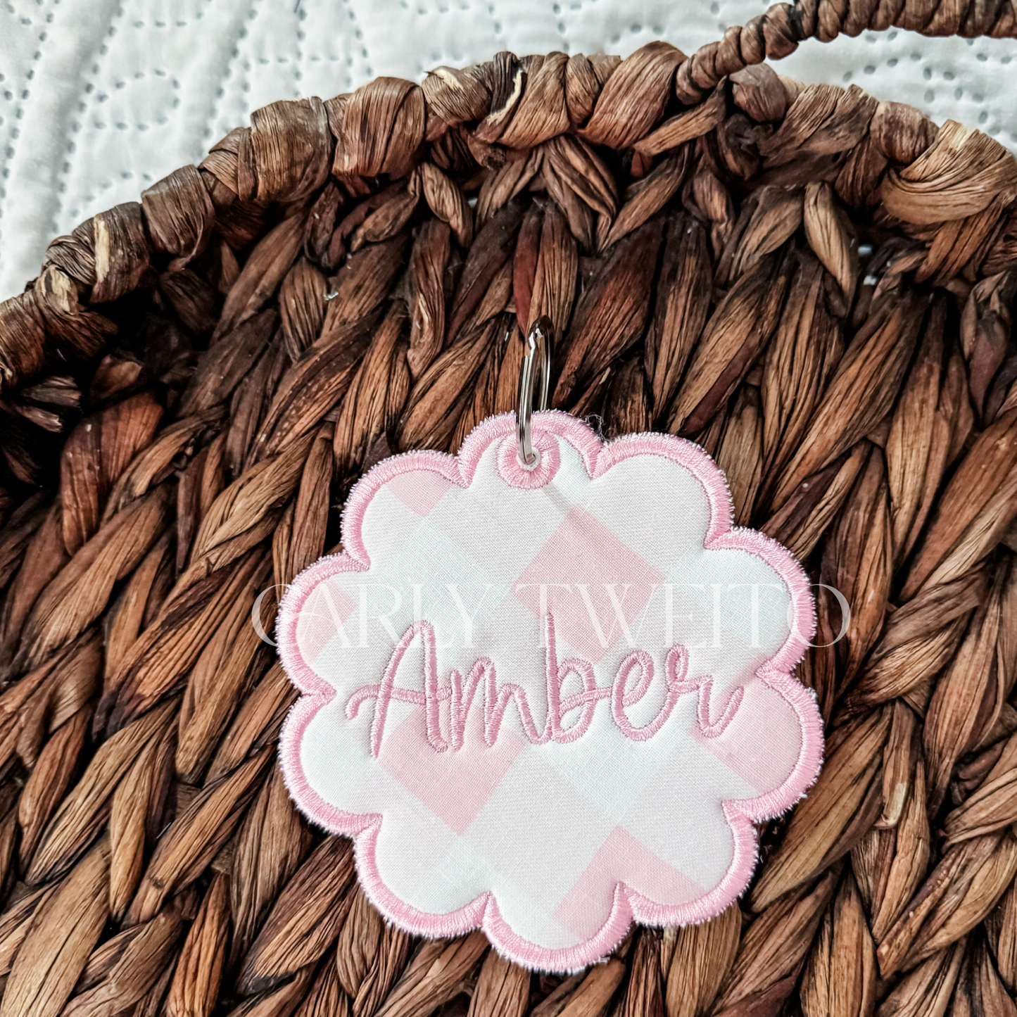 Custom Embroidered Bag Tags