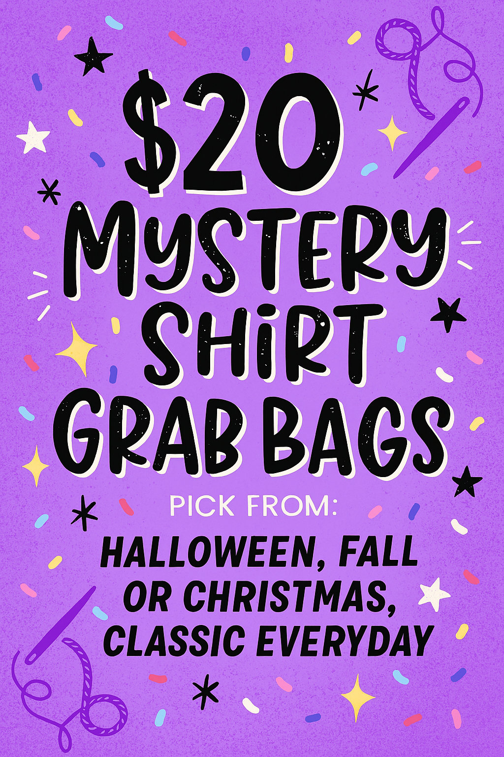 Mystery Shirt Grab Bags
