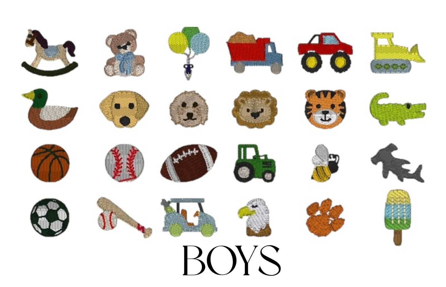 Custom Embroidered Ornaments