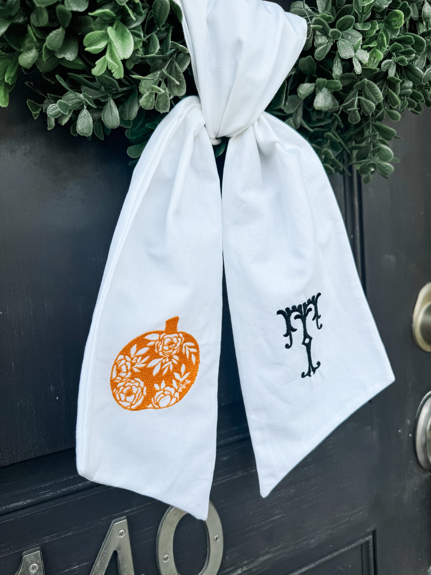 Wreath Sash