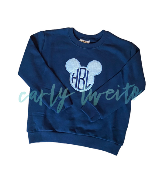 Blue Mouse Sweatshirts