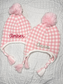 Gingham Winter Hats