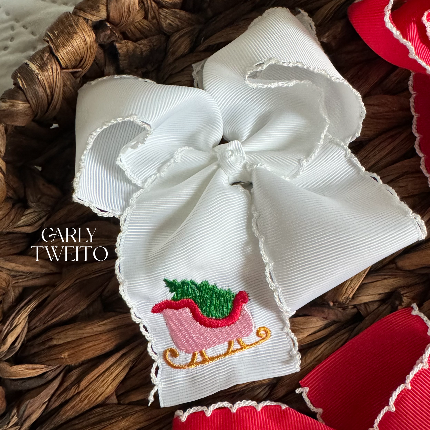 Christmas Hair Bows