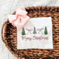 Christmas Coquette Trees Shirt