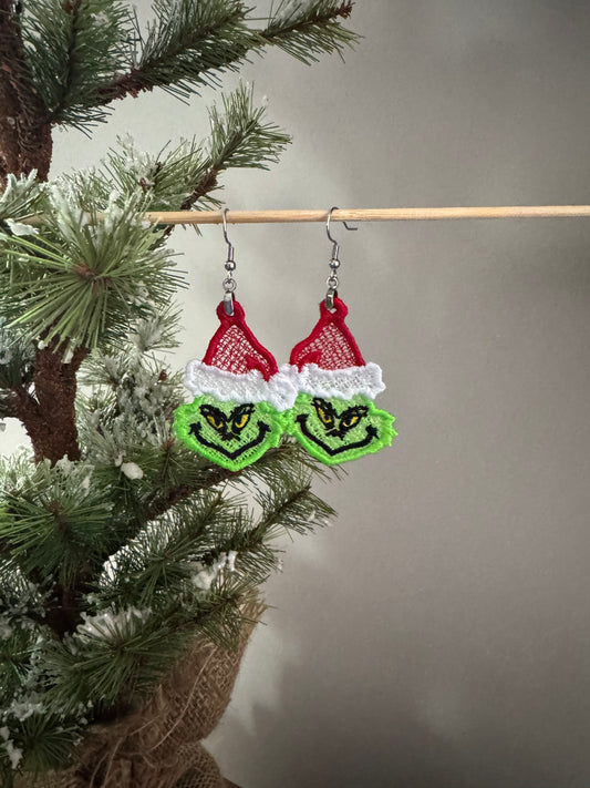 Christmas Tree Cake Earrings and Other Christmas Designs!