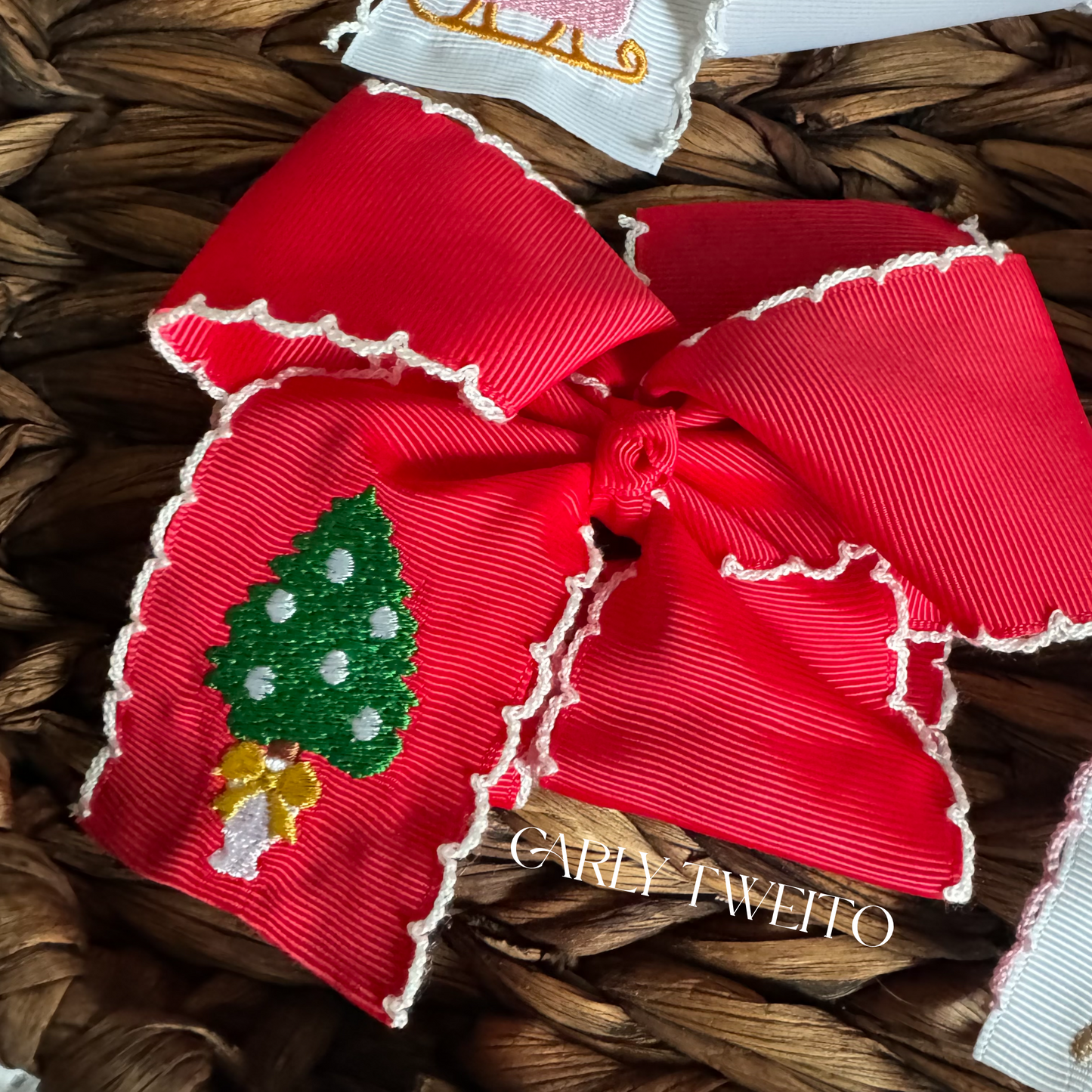 Christmas Hair Bows