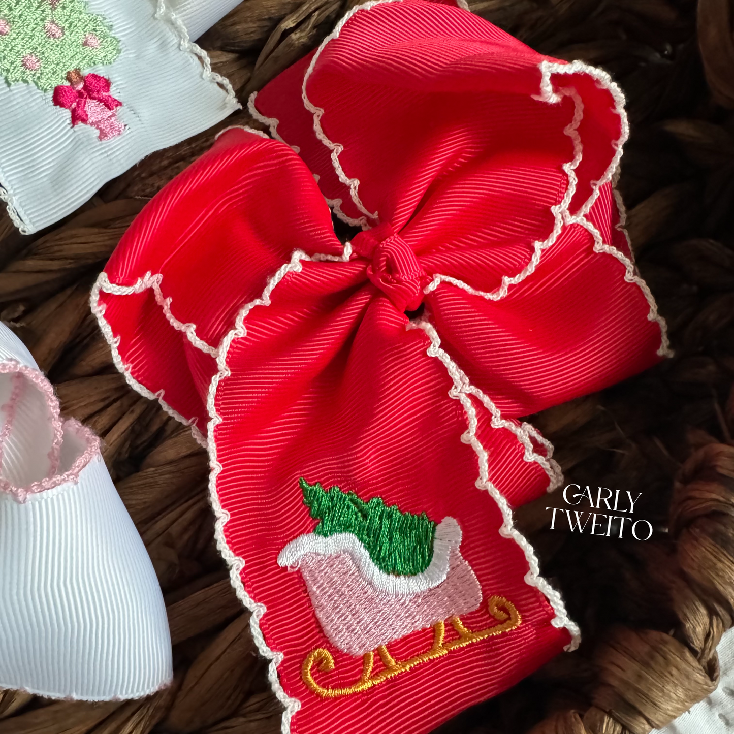 Christmas Hair Bows