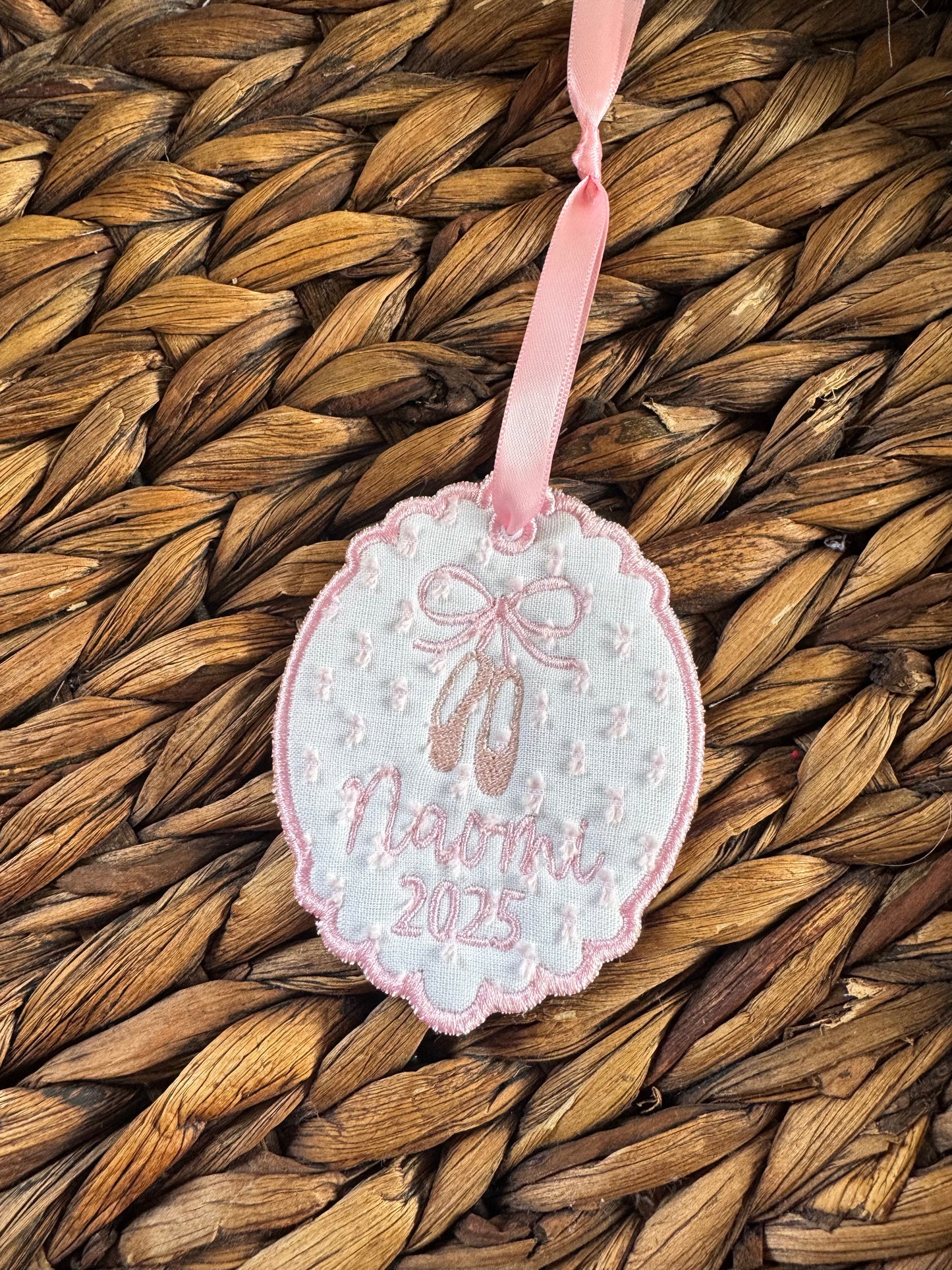 Custom Embroidered Ornaments