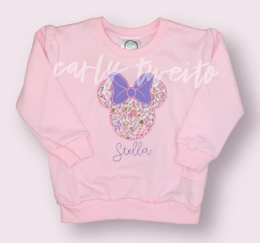 Floral Mouse Sweatshirts