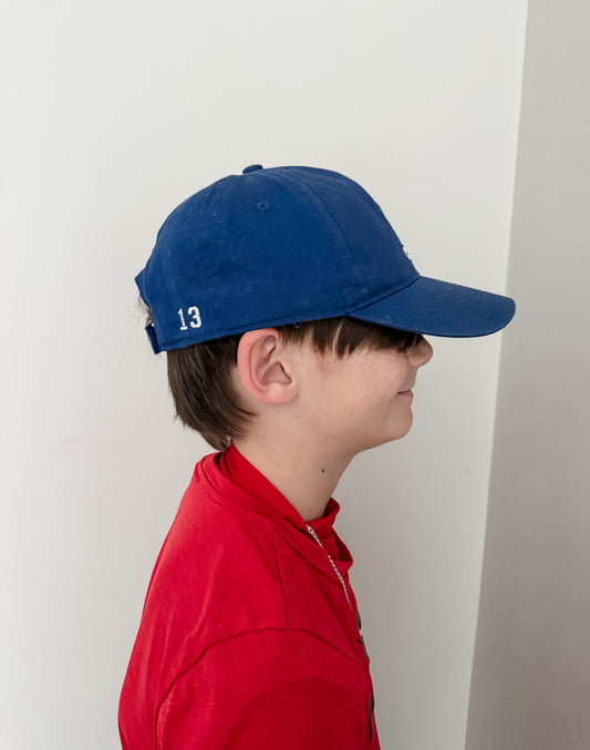 Custom Player Number Hat Stitching