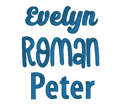 Embroidered Stuffed Goose