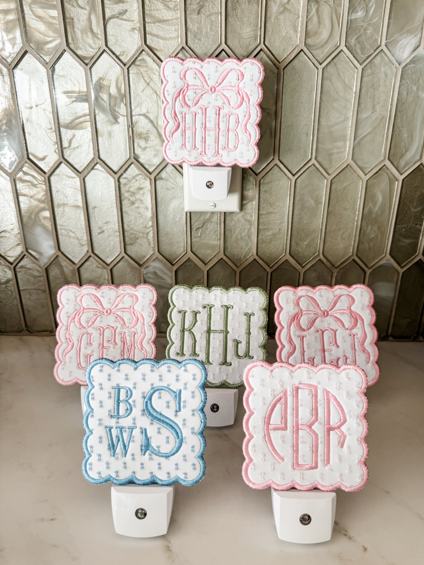 Custom Embroidered Night Lights