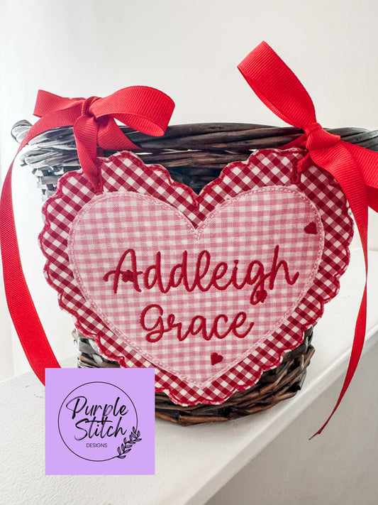Valentine’s Basket Tags