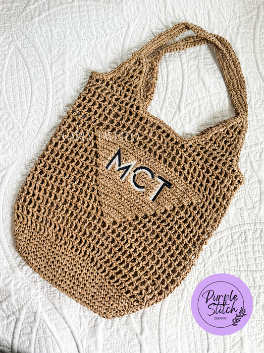 Woven Beach Tote
