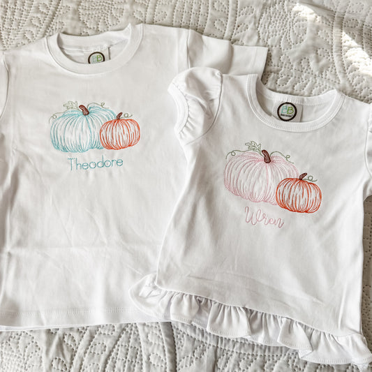 Personalized Pumpkin Shirts