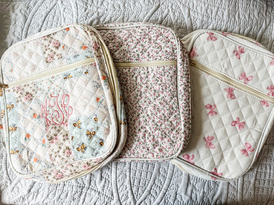 Monogrammed Bible Case