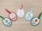 Custom Embroidered Ornaments