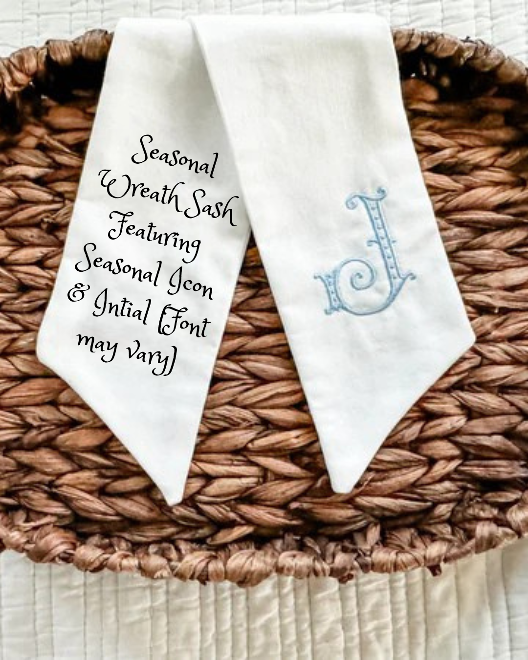 Seasonal Wreath Sash Subscription Box