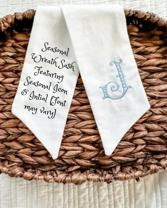 Seasonal Wreath Sash Subscription Box