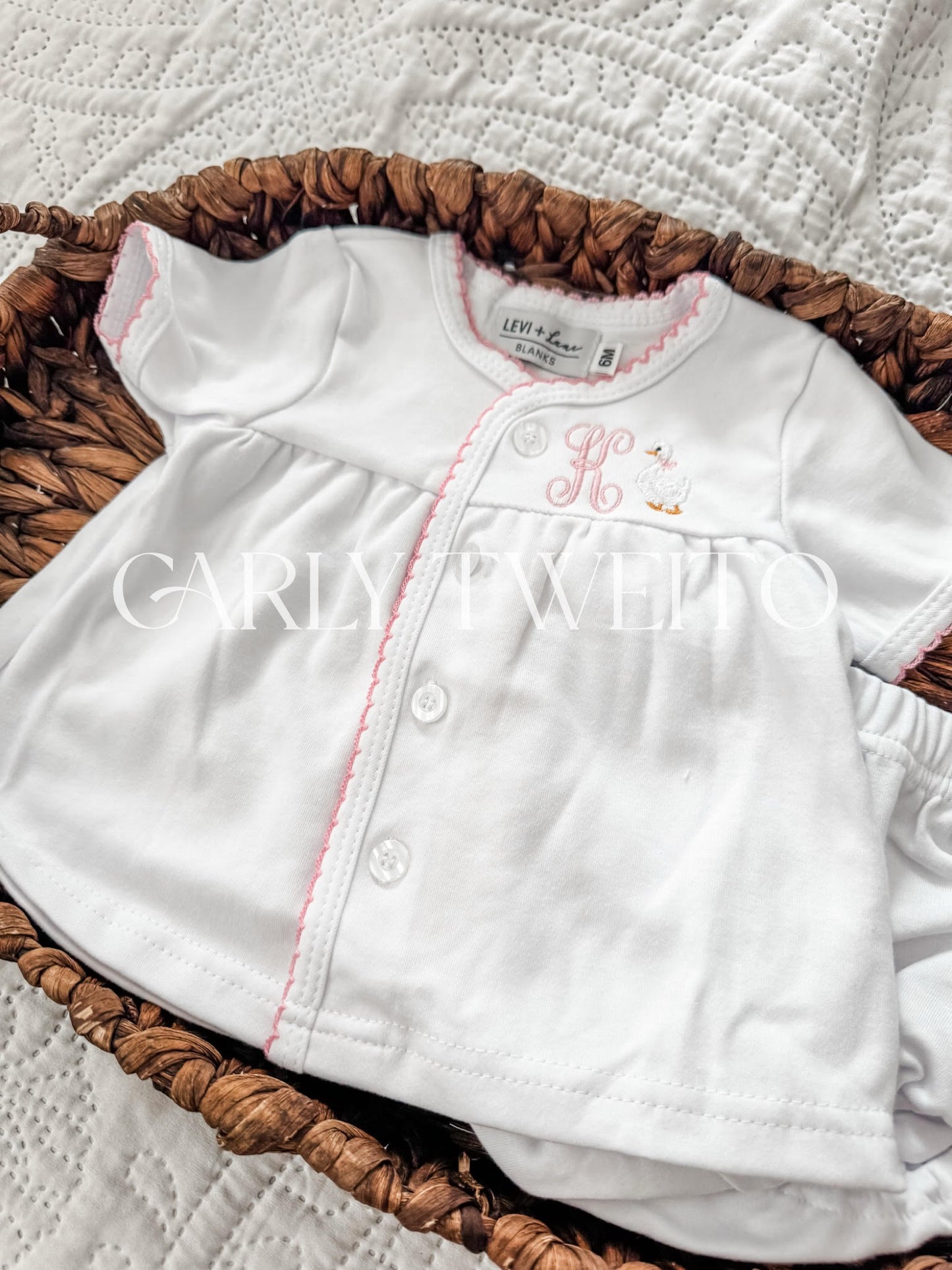 Pink Diaper Set- 2 piece